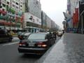 Chungshiao East Road, Taipei, Saturday afternoon traffic